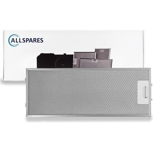 AllSpares Metaalfilter voor afzuigkappen geschikt voor Bosch Siemens en Neff 00352813/352813 (445x175x9mm)