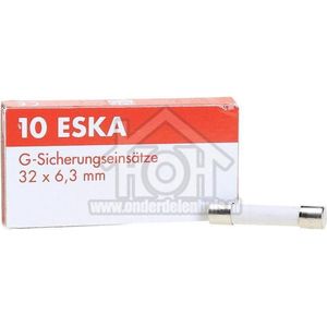 Bosch Zekering Keramisch 6x32, 10 Ampere Flink HF22534, HMT9850 00152386