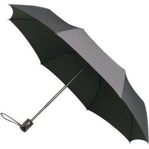 Minimax, Open & Close Paraplu Glasvezel (Grijs)