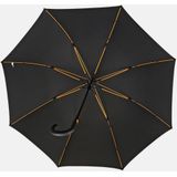 Falcone Luxe Golfparaplu - 125 cm - Zwart