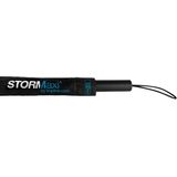 STORMaxi - Stormparaplu - Geschikt voor Windvlagen tot 100km/h - Ø 100 cm - Zwart/ Blauw