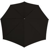 STORMaxi storm paraplu zwart met oranje frame windproof 100 cm - Stormproof paraplu