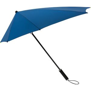 STORMaxi Aërodynamische Stormparaplu - Handopening - Windproof - Ø 92 cm - Kobalt Blauw