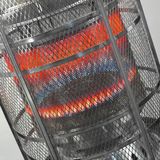 Eurom Area Lounge Terrasverwarmer - gas - staand - verrijdbaar - verwarmt tot 50m² - max. 9000 W