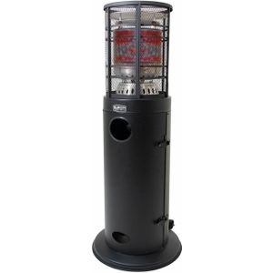 Eurom Area Lounge Terrasverwarmer - gas - staand - verrijdbaar - verwarmt tot 50m² - max. 9000 W