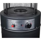 Eurom - Flameheater - Terrasverwarming - Zwart - 11000 Watt - 182.3x52.2x52.2cm