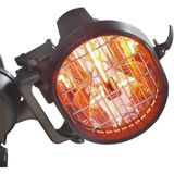 Eurom - Parasol heater 1500 - Terrasverwarmer - Eurom - Kunststof - Zwart