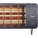 Eurom - Qtime 2001 - Terrasverwarmer - Spatwaterdicht - 2000 Watt