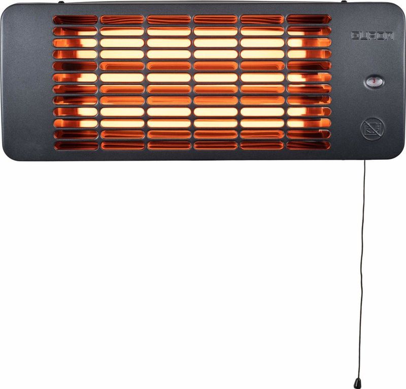 Eurom - Qtime 2001 - Terrasverwarmer - Spatwaterdicht - 2000 Watt