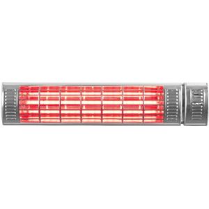 Eurom - Terrasverwarming - Golden 2500 Ultra RCD - 2500 Watt - IP65 Spuitwaterdicht / Waterproof - 6 Standen - Hangend