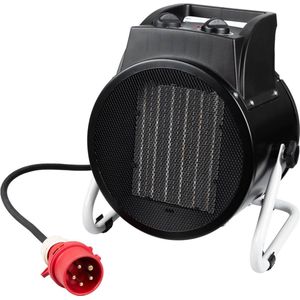 MASKO Elektrische ventilatorkachel, 5 kW, met geïntegreerde thermostaat, 5000 W, 3 warmtestanden, voor binnen en buiten, overbelastingsbeveiliging, ventilator MASKO Elektrische ventilatorkachel, 5 kW, met geïntegreerde thermostaat, 5000 W, 3 warmtestanden, voor binnen en buiten, overbelastingsbeveiliging, ventilator