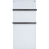 Infraroodpaneel Eurom Sani 800w 115x55 cm Badkamerverwarming met Wi-fi Wit