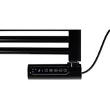 Eurom - Sani Towel - Elektrische Handdoekradiator - Zwart - 500W