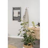 Elektrische Handdoekradiator Eurom Sani Towel 500w 85x50 cm met Timer Zwart