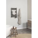 Eurom - Sani Towel - Elektrische Handdoekradiator - Zwart - 500W