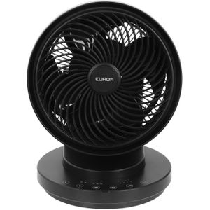 Eurom Vento 3D Silent Comfort Ventilator zwart - 26,5 cm