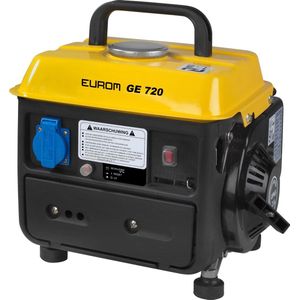Eurom GE720 Benzine generator 63cc | Aggregaat 720 W 230V