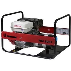Eurom Bouwhout Benzine generator HM8001