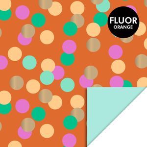 Cadeaupapier 70 cm - Big Confetti - Mint