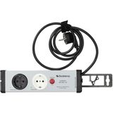 Itho Daalderop - CombiSwitch - Aftakdoos - Grijs - Staal - Kabellengte 1.5 Meter