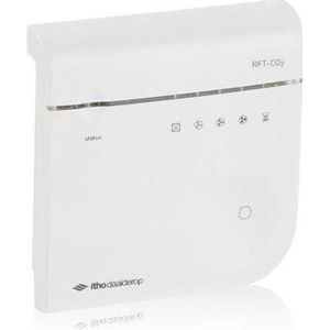 Itho - RFT CO2 Sensor - Wit - Voedingskabel - Wandmontage