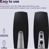 Trust - Mila 2.0 - Speakerset - Zwart - 3,5MM Audio Jack