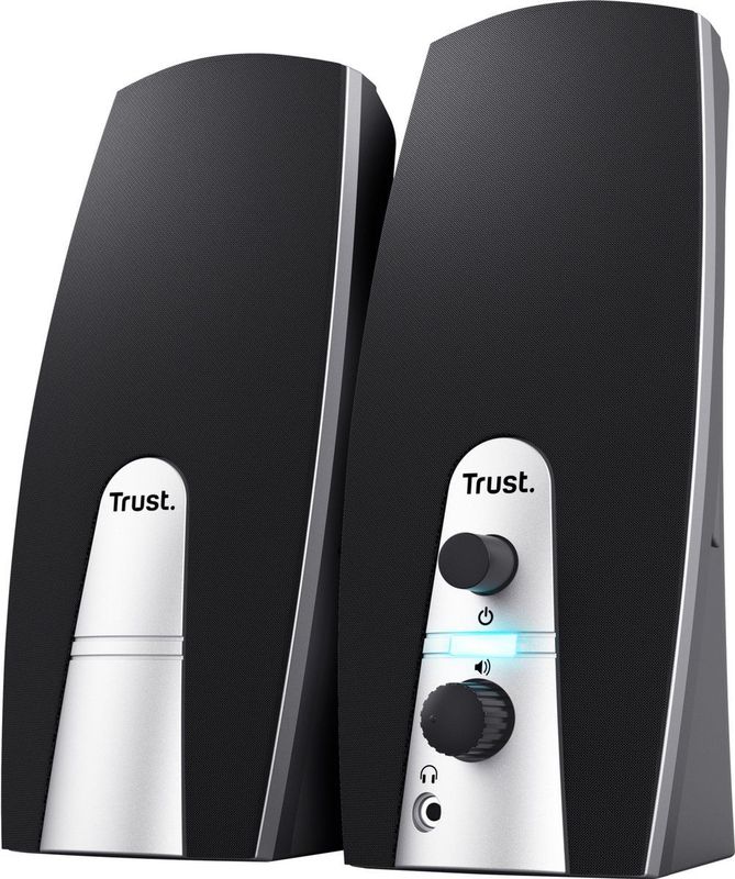 Trust - Mila 2.0 - Speakerset - Zwart - 3,5MM Audio Jack