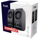 Trust - Remo 2.0 - Luidsprekers - Zwart - 8 Watt RMS