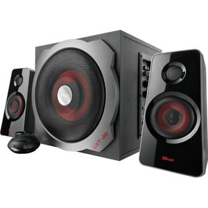 Trust - GXT 38 - PC-Luidspreker - Zwart - 2.1-luidsprekerset met Subwoofer