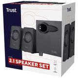 Trust - Avora - 2.1 Luidsprekers - Compact - Houten Subwoofer - USB Voeding