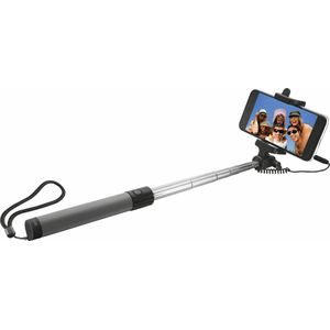 Trust Urban - Opvouwbare Selfie Stick - Zwart - Uitschuifbaar Ontwerp