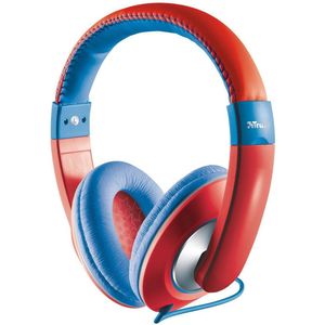 Trust Sonin - Kinder koptelefoon - On-ear - Rood/Blauw