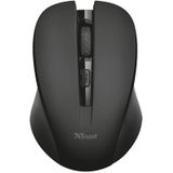 Trust - Mydo - Draadloze Muis - Zwart - Ergonomisch - 1800 DPI