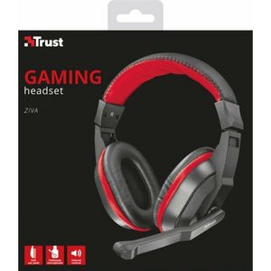 Trust 21953 Gamingheadset - Microfoon - Over-ear - Rood/Zwart