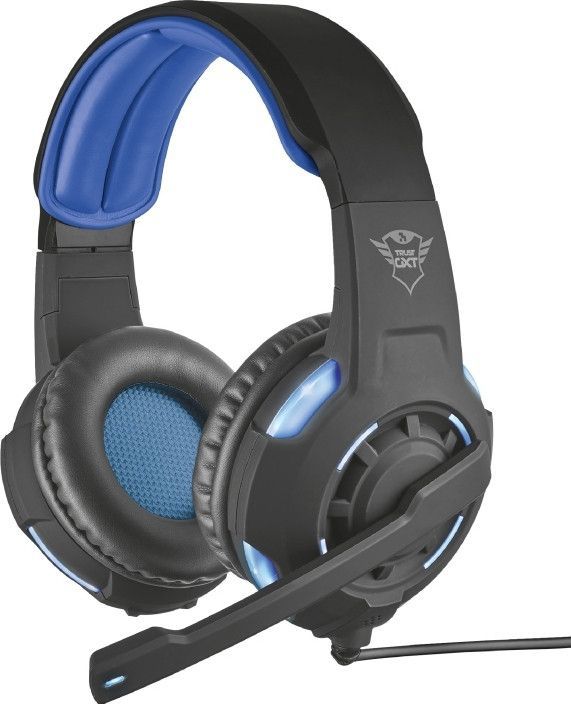 Trust GXT 350 Radius Gaming Headset - 7.1 Surround - Blauw - PC