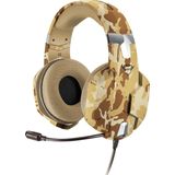 Trust - GXT 322D Carus - Gaming Headset - Desert Camo - Gevlochten Nylon Kabel 1m