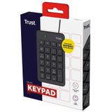 Trust - Xalas - Toetsenbord - Zwart - USB