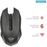 GXT115 Macci - Gaming Muis - Draadloos - Zwart