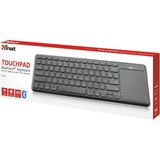Trust - Mida - Bluetooth Toetsenbord - Zwart - QWERTZ Indeling