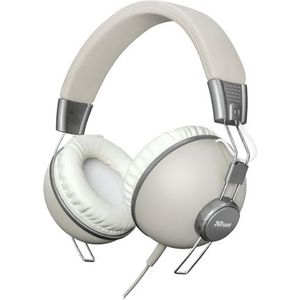 Trust Noma Headset Bedraad Hoofdband Oproepen/muziek Grijs, Ivoor