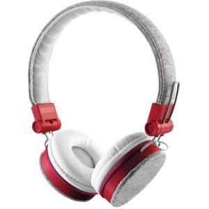 Trust Fyber Headset Bedraad Hoofdband Oproepen/muziek Grijs, Rood