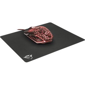 Trust GXT 783 Gaming Mouse & Mouse Pad - Muis - optisch - 6 knoppen - met bekabeling - USB