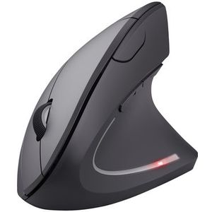 Trust - Verto - Draadloze Muis - Ergonomisch - Zwart - Kunststof