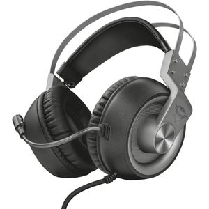 Trust GXT 430 (Bedraad), Gaming headset, Zilver, Zwart