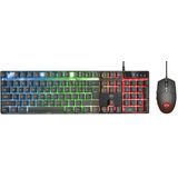 Trust - GXT 838 Azor - Bedraad Gaming Toetsenbord en Muis - Zwart