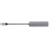 Halyx - Aluminium USB-A 3.2 Hub - 4 Poorten - 5 Gbps