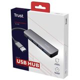 Halyx - Aluminium USB-A 3.2 Hub - 4 Poorten - 5 Gbps