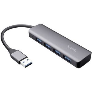 Halyx - Aluminium USB-A 3.2 Hub - 4 Poorten - 5 Gbps