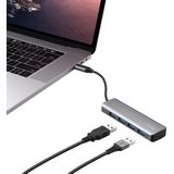 Trust - Halyx - USB-C Hub - 4-Port USB 3.2 - Aluminium