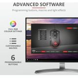 Trust - GXT 930 Jacx - Gaming Muis - Zwart - RGB Verlichting - 6400 DPI